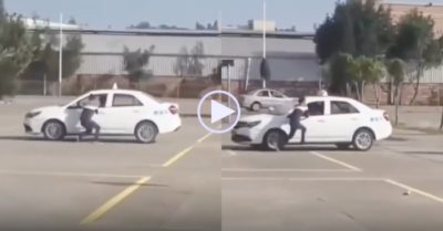 Video: Học viên mất kiểm soát lùi xe ‘bất chấp’ khi đang tập lái