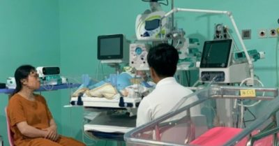 Điều tra vụ bé trai 4 tháng tuổi tử vong sau khi thở khí dung