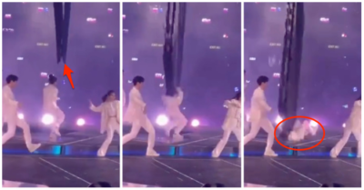 Video: Màn hình TV khổng lồ rơi xuống, đè thẳng mặt vũ công trên sân khấu