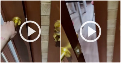 Video: Cánh cửa phát ra ‘tiếng cười’ kỳ lạ khi mở