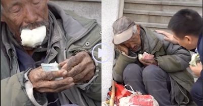 Video: Chàng trai nói mất ví để xin tiền và nhận kết quả ấm lòng, ông lão đã bật khóc