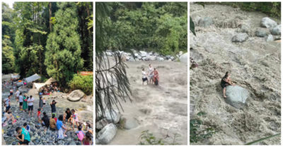 Video lũ quét bất ngờ tại Trung Quốc, du khách bỏ chạy thoát thân