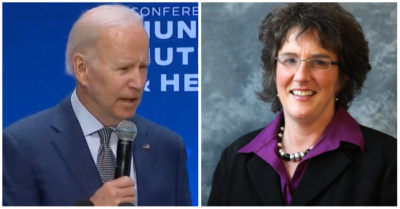 Ông Biden tìm nữ nghị sĩ quá cố: “Bà có đang ở đây không?”