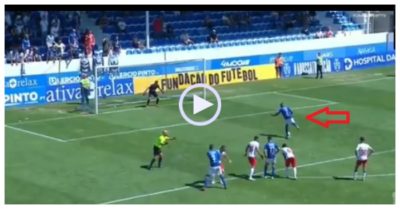 Video: Cầu thủ ‘hóa đá’ khi sút penalty