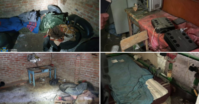 Phát hiện các phòng giam dưới lòng đất của Nga tại Ukraine