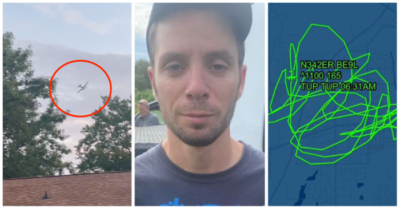 Video: Phi công dọa lái máy bay vào tòa nhà Walmart (Mỹ)