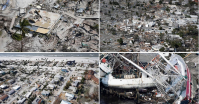 Video: Bão Ian càn quét qua bang Florida của Mỹ tan hoang như chiến trận