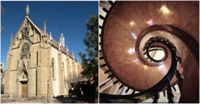 Chiếc cầu thang thần kỳ trong nhà thờ Loretto – New Mexico