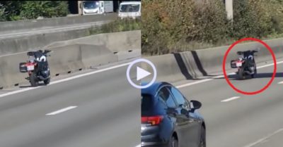 Video: Mô tô không người lái phóng vun vút trên cao tốc