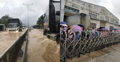 Tin sáng 3/12: Mưa lũ bất ngờ, cuốn người ở Huế; Công nhân sợ công ty giải thể, chặn xe hàng