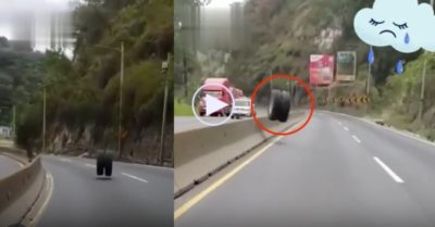 Video: Chiếc lốp xe chạy bon bon trên quãng đường dài