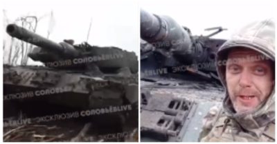 Nga thu được xe tăng Leopard 2 còn nguyên vẹn đầu tiên