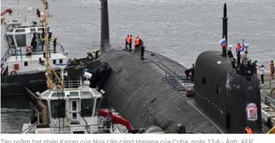 Tàu ngầm hạt nhân Nga, Mỹ cùng tới Cuba: Nguy cơ leo thang xung đột