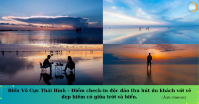 Biển Vô Cực Thái Bình – Vẻ đẹp kỳ ảo giữa đất trời