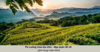 Pù Luông – Viên ngọc xanh giữa lòng xứ Thanh