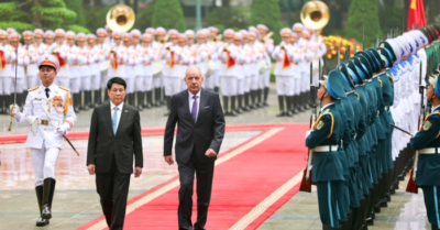 Chủ tịch nước Lương Cường đón tiếp Tổng thống Hungary: Thắt chặt quan hệ hữu nghị 75 năm