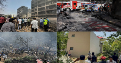 Chi tiết vụ rơi máy bay Air India tại Ahmedabad:  Chỉ một người sống sót