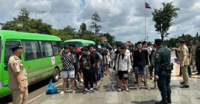 Campuchia bàn giao 85 công dân Việt Nam nghi liên quan đường dây lừa đảo xuyên biên giới