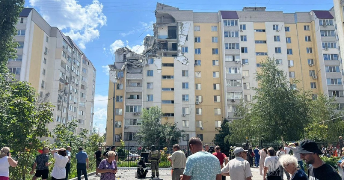 Kinh hoàng nổ khí gas khiến Saratov rung chuyển