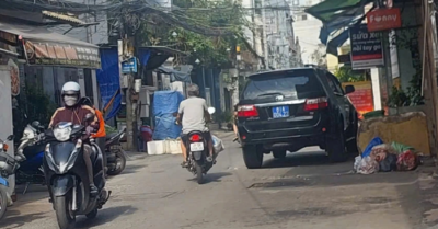 Vali chứa thi thể phụ nữ được phát hiện ở TPHCM
