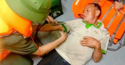 Cứu tàu cá gặp nạn trên vùng biển Hưng Yên