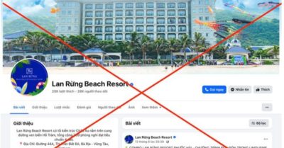 Lừa đảo mạo danh resort: Du khách tiếp tục “sập bẫy” trên Facebook