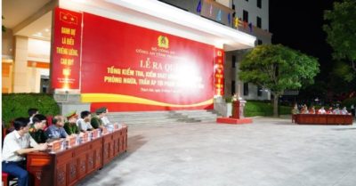 Công an Thanh Hóa đồng loạt tổng kiểm tra ban đêm phòng ngừa tội phạm