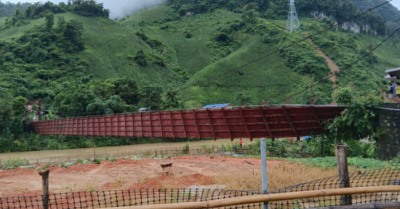 Diễn biến vụ cầu treo đứt cáp khiến xe chở cán bộ xã chống bão rơi xuống sông