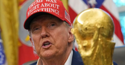 Trump hài hước muốn chơi World Cup 2026