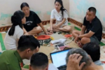Đánh bạc Phú Thọ: Bắt giữ 10 con bạc trong tầng hầm