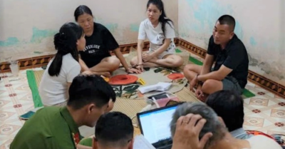 Đánh bạc Phú Thọ: Bắt giữ 10 con bạc trong tầng hầm