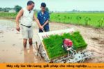 Máy cấy lúa Văn Lang – một ngày thay sức hàng chục nhân công