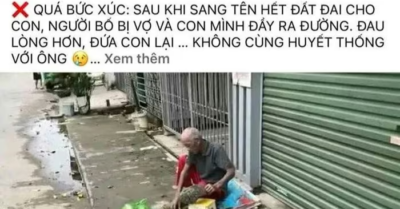 Hải Phòng xác minh vụ cụ ông hơn 70 tuổi phải sống ngoài vỉa hè giữa nắng nóng