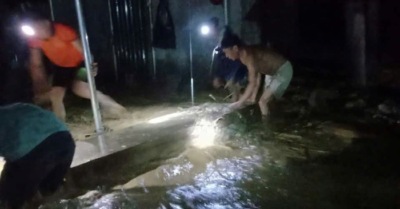 Lũ quét bản Sàn Nghệ An rạng sáng: Nhiều nhà hư hỏng, dân vùng lũ lao đao
