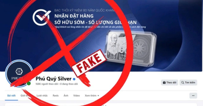 Công an Hà Nội cảnh báo chiêu lừa giả mạo fanpage bán bạc kỷ niệm 2/9