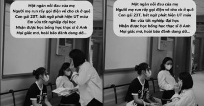 “Anh ơi… con bị ung thư máu rồi” làm nhói lòng bao người