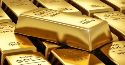 Giá vàng thế giới tăng vọt, tiến sát đỉnh 1 tháng do Fed bất ổn và USD suy yếu