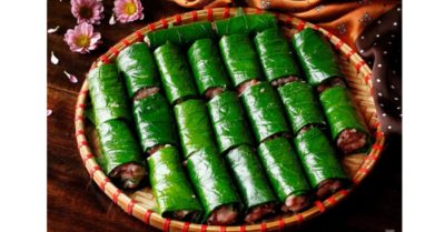 Cách giữ màu xanh chả lá lốt khi rán