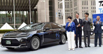 Taxi chạy hydro: Tương lai giao thông Tokyo