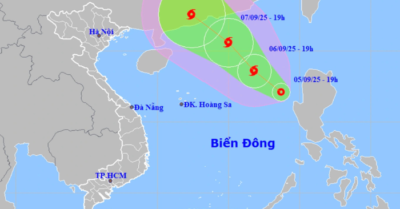 Bão số 7 hình thành trên Biển Đông