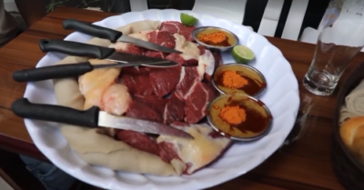 Văn hóa ăn thịt sống ở Addis Ababa