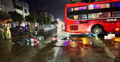 Lâm Đồng: Người đàn ông tử vong sau cú va chạm với xe khách trong đêm mưa