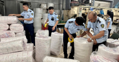 Một cơ sở sản xuất hàng trăm ngàn bỉm, băng vệ sinh giả nhãn hiệu