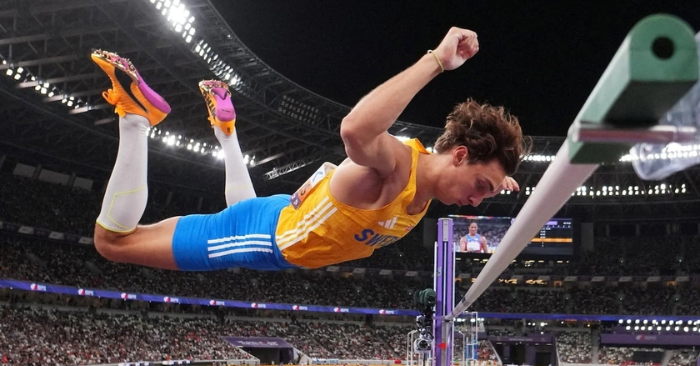 VĐV nhảy sào Duplantis