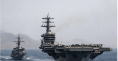 Trump nói Mỹ triển khai hạm đội hải quân lớn gần Iran để răn đe