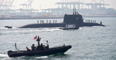 Đài Loan đạt bước tiến mới với thử nghiệm lặn tàu ngầm tự phát triển