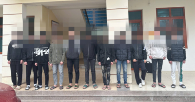 Nhóm học sinh mang hung khí đánh nhau, công an khởi tố 11 bị can