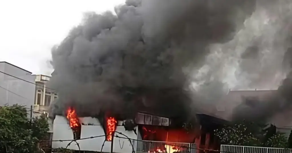 cháy nhà tình thương Bắc Ninh