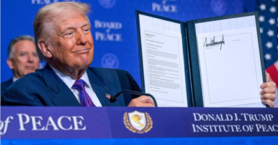 Tổng thống Donald Trump ra thời hạn đàm phán với Iran thông qua Hội đồng Hòa bình