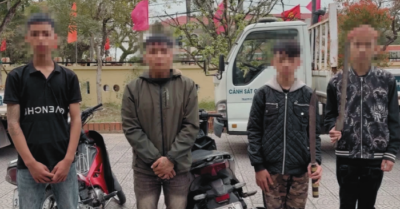 Huế triệu tập nhóm thiếu niên mang dao tự chế lạng lách để quay TikTok